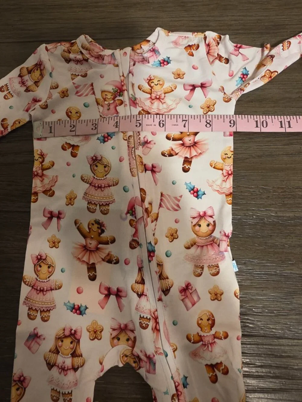 Posh Peanut Ginger Posh Christmas Convertible Footie NWT 6-9M Baby Girl